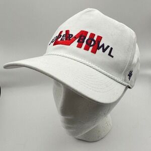 Kansas City Chiefs Super Bowl LVIII 47 Baseball Cap‎ One Size White NFL Football